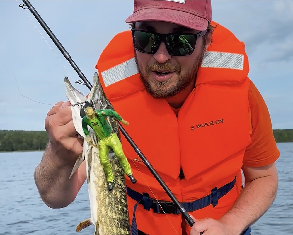 Angler with Drunken Bait