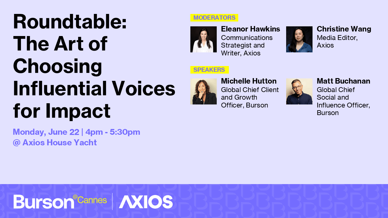 Axios Roundtable Cannes
