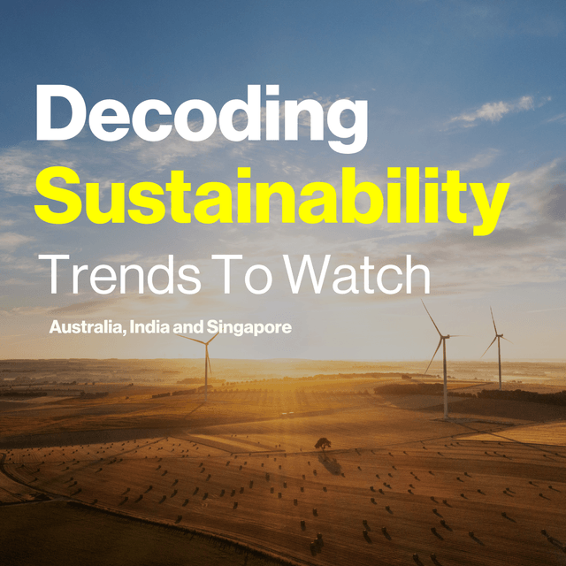 Decoding Sustainability Trends to Watch by Burson