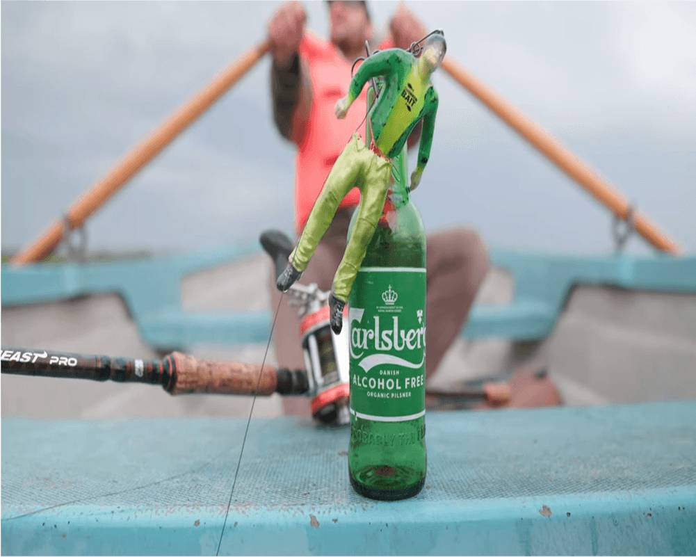 Drunken Bait with Carlsberg Alcohol Free