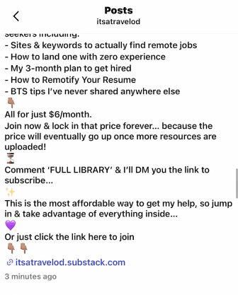 Klickbare Links in IG Captions Klickbare Links in IG Captions